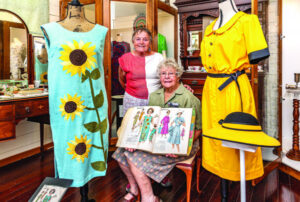 Madame Weigel, the blue sunflower dress and the museum’s fashion exhibition