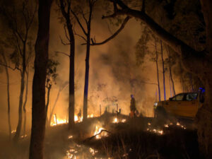 Kooralbyn bushfire extinguished, as Scenic Rim ‘dodges bullet’