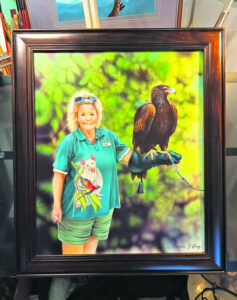 Serendipitous, surgeon’s skills help artist to keep painting