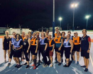 Walking Netball’s beneficial appeal at Boonah courts