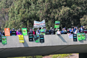 ‘Being stiffed’ NFF brings farmers to Canberra