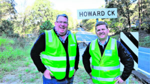 Construction progresses on upgrade of Howard Creek Causeway