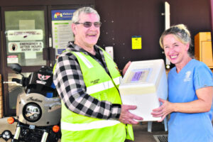 Boonah bloodbiker helps save lives