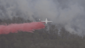 Aircraft called in for bushfire in Scenic Rim