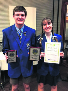 Outstanding talent in Youth of the Year quest