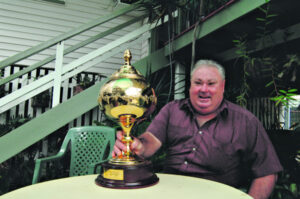 Businessman, family man and part owner of ‘Blackie’ the Champion