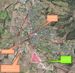 Bid to turn rural land into housing estate