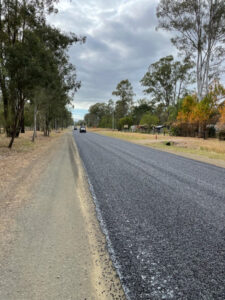 Road to works catch-up before Christmas