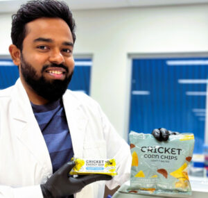 Insects prawns of the air, shellfish allergy warning