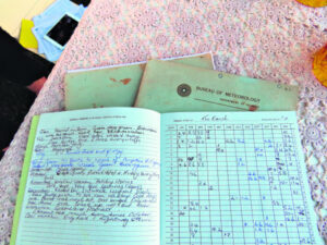 Biggest total rainfall recorded in 50 years in the upper Teviot