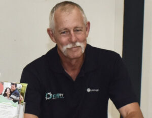 Blue tractor project goal to get people talking