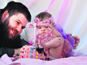 Mater little miracle Moira is an extra special Father’s Day gift