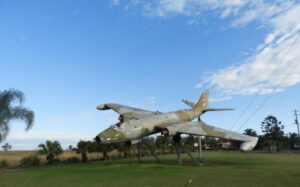 Mount Forbes rural property features an airstrip and hangars