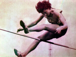 Tokyo Silver medallist jumped for the joy of it