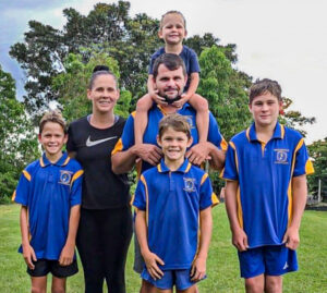 Futsal fun keeps sporty family kicking on