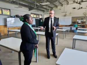 Solomon Islands visitors study Boonah High STEM