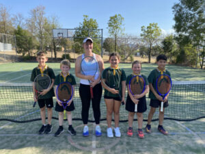 Sophie’s tennis focus a hit for Fassifern juniors