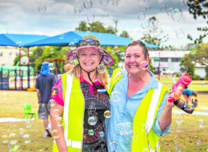 Bubbles, froth and fun at Harrisville school