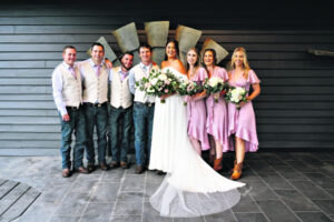 “The best wedding entrance ever”