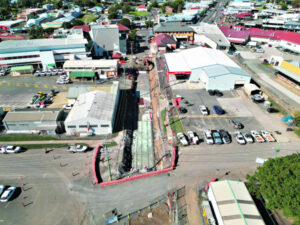 Short Street drain to siphon CBD floodwaters