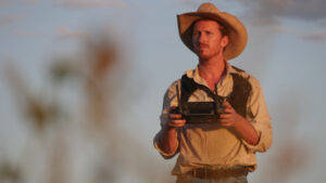 Sky muster, moving stock from above