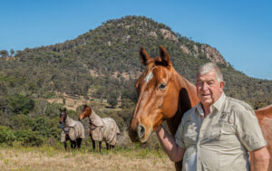 Adventure around every corner for light horse military man
