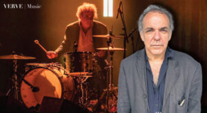 Jim White steps out from behind the kit