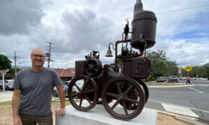 First the Blumbergville clock now Boonah has the Steaming Noisy Minor