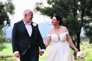 Country life and country chapel for city couple