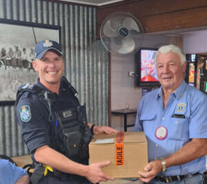 Service clubs step up and help police with lifesaving donations