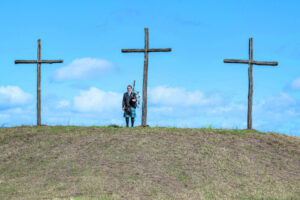 An invitation to the Crosses on the Hill Good Friday Service