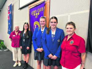 Kate is the Regional Lions Youth of the Year