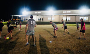 Families benefit from Aratula touch football games