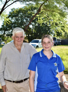 Kicking goals and meeting targets, Kasey in the news again