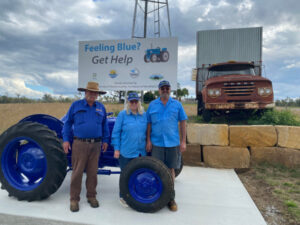 Another blue tractor to spread mental health awareness