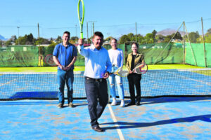 Tennis club aces a super grant win