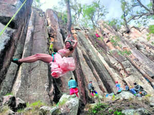 Climbers to ‘frock’ Mt French to mark start of season, celebrate women