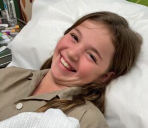 Brave girl’s quest to help find cancer cure