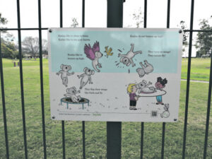‘Koalas Like To …’ now appearing in Springleigh Park