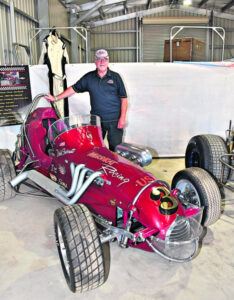 Old, shiny and plenty of vroom left in speedway cars