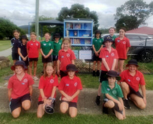 Books in a box, street library addition to inspire reading