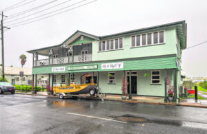 Widespread flooding the aftermath of TC Alfred
