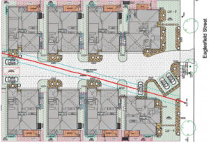 Eight homes proposed for two town blocks