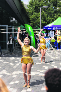 Dynamic acrobatics bring sparkle to show