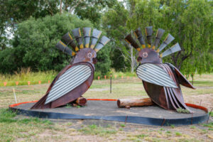 Outback sculptures show off Maranoa artistic ability