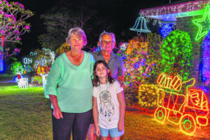 A lights display inspired by bringing joy to others