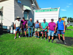 Harrisville sign of the times: ‘The Board is Back’