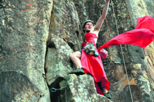 Move over Priscilla! Rock climbers bring drag to Mt French