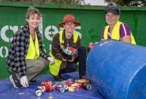 Disgusting but rewarding, P&C find treasure in trash
