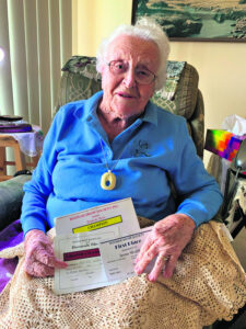 Fassifern resident honoured for crochet artistry